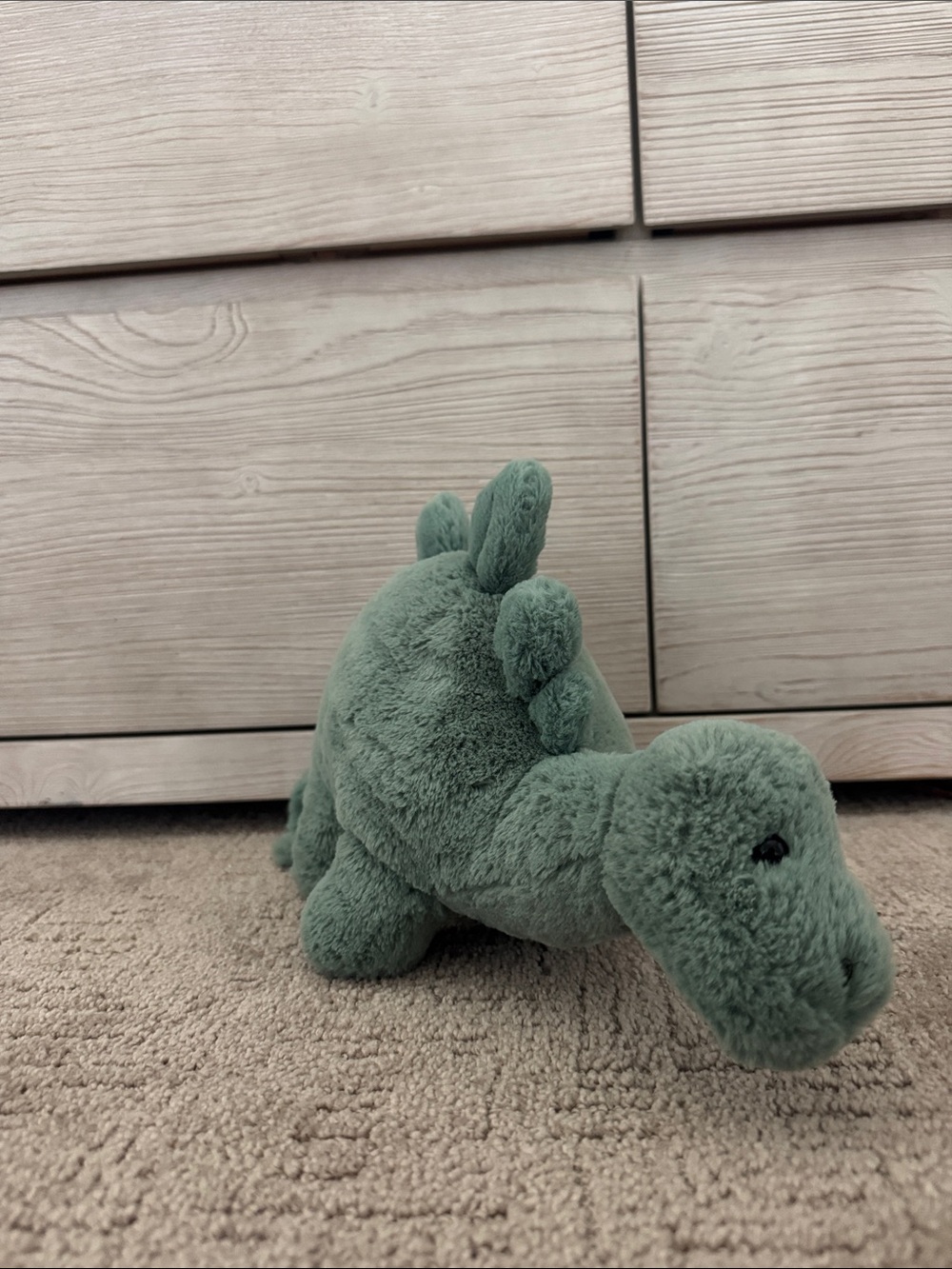 Jellycat Mint Green Plush Dinosaur